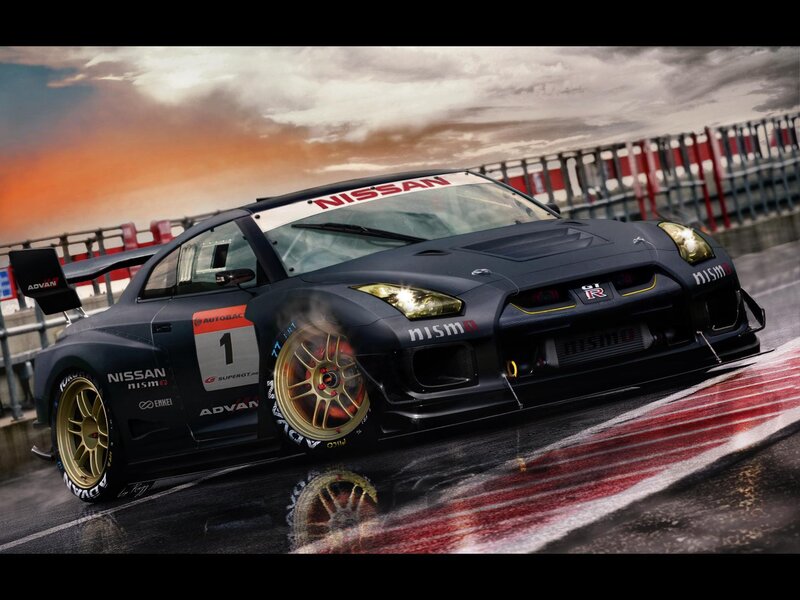 Nissan GT-R Nismo race car