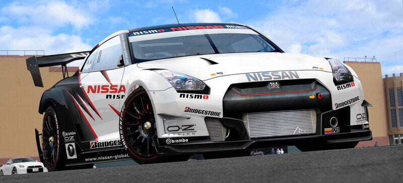 Nissan GT-R Nismo race car