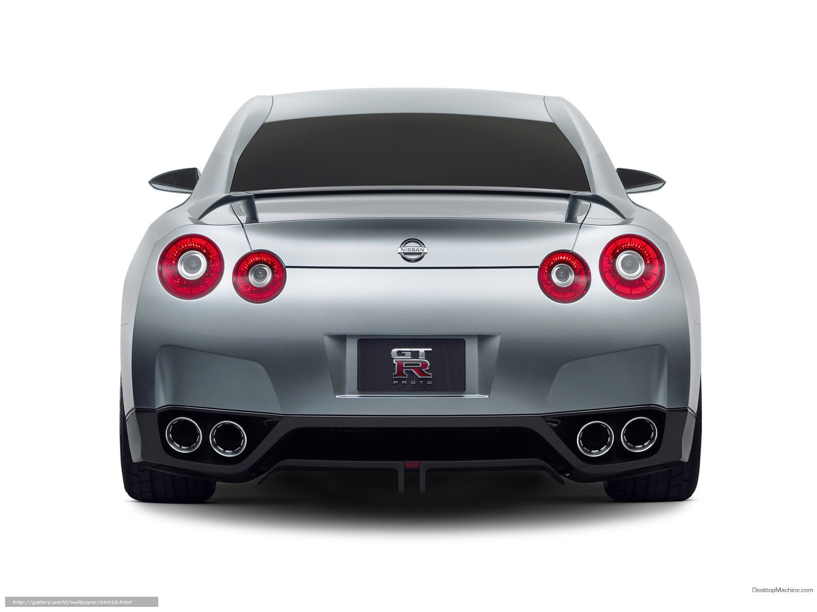 Nissan GT-R Proto rear view