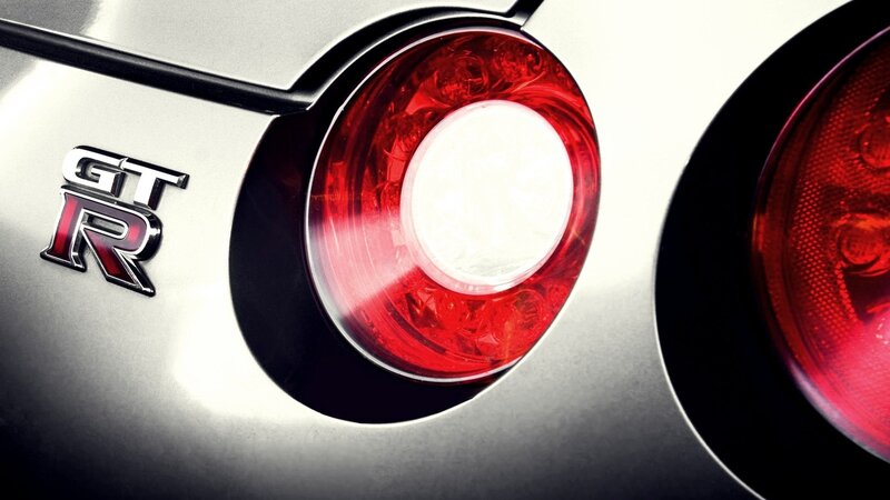 Nissan GT-R rear emblem