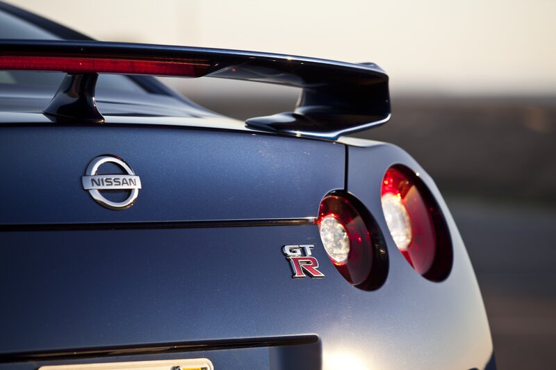 Nissan GT-R rear view