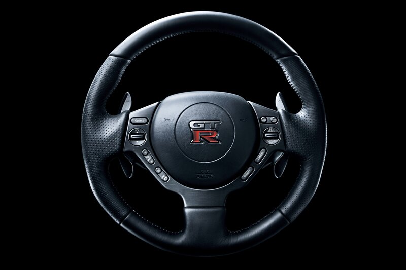 Nissan GT-R steering wheel