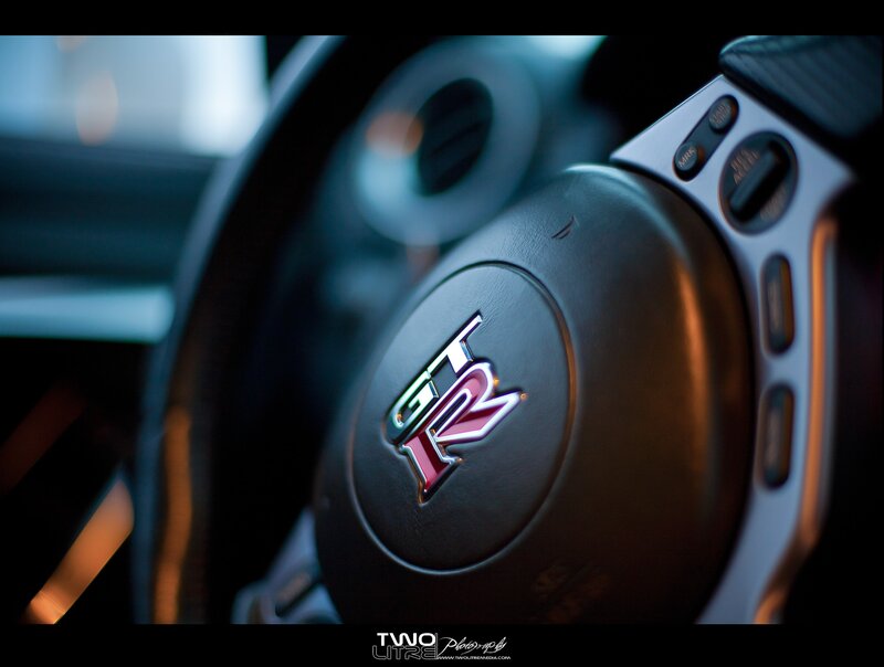 Nissan GT-R Steering Wheel — Black