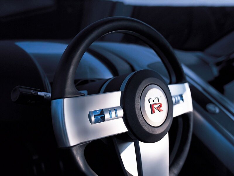 Nissan GT-R steering wheel