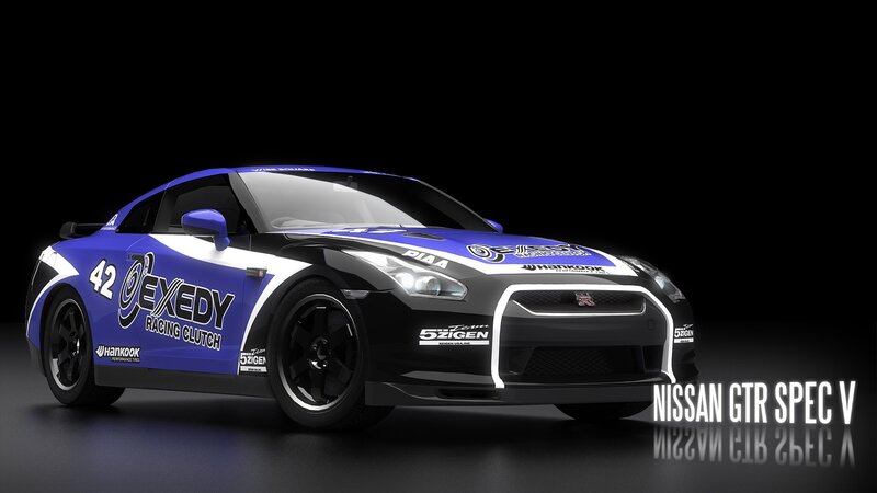 Nissan GTR Spec V race car