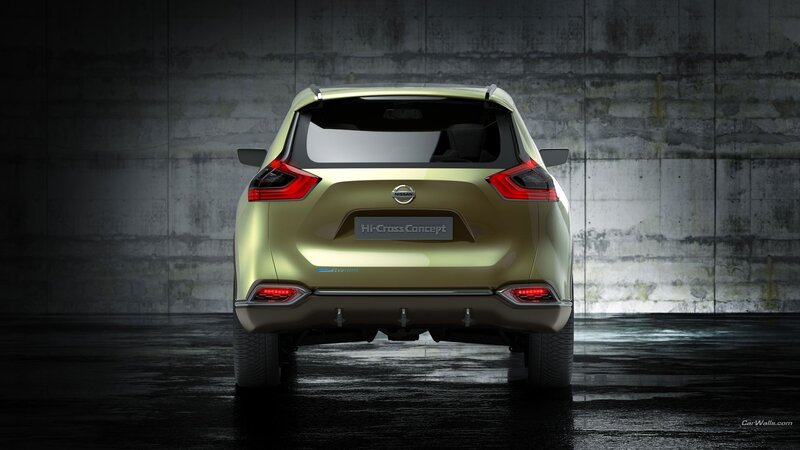 Nissan Hi-Cross Concept rear view