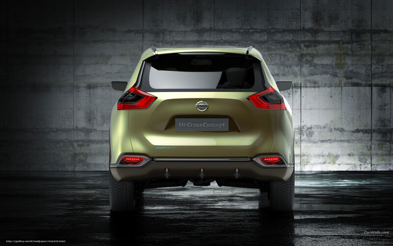 Nissan Hi-Cross Concept rear view