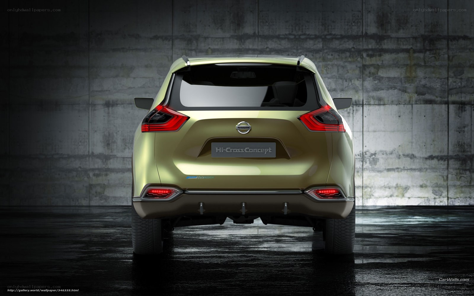 Nissan Hi-Cross Concept rear view