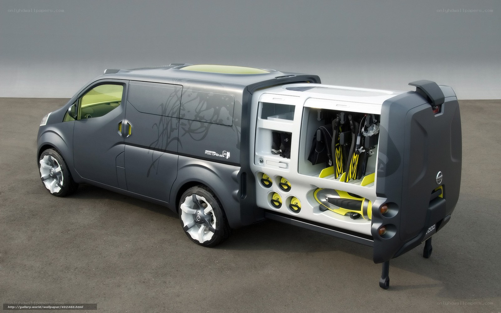 Nissan J200 concept van