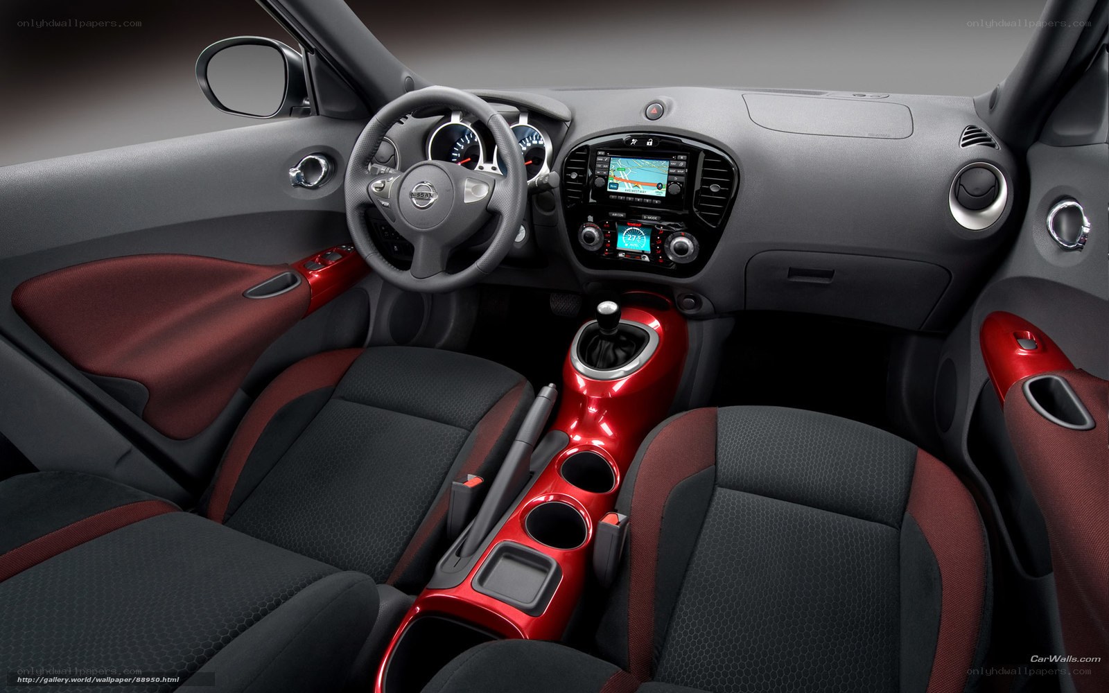 Nissan Juke interior dashboard