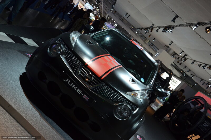 Nissan Juke-R on display