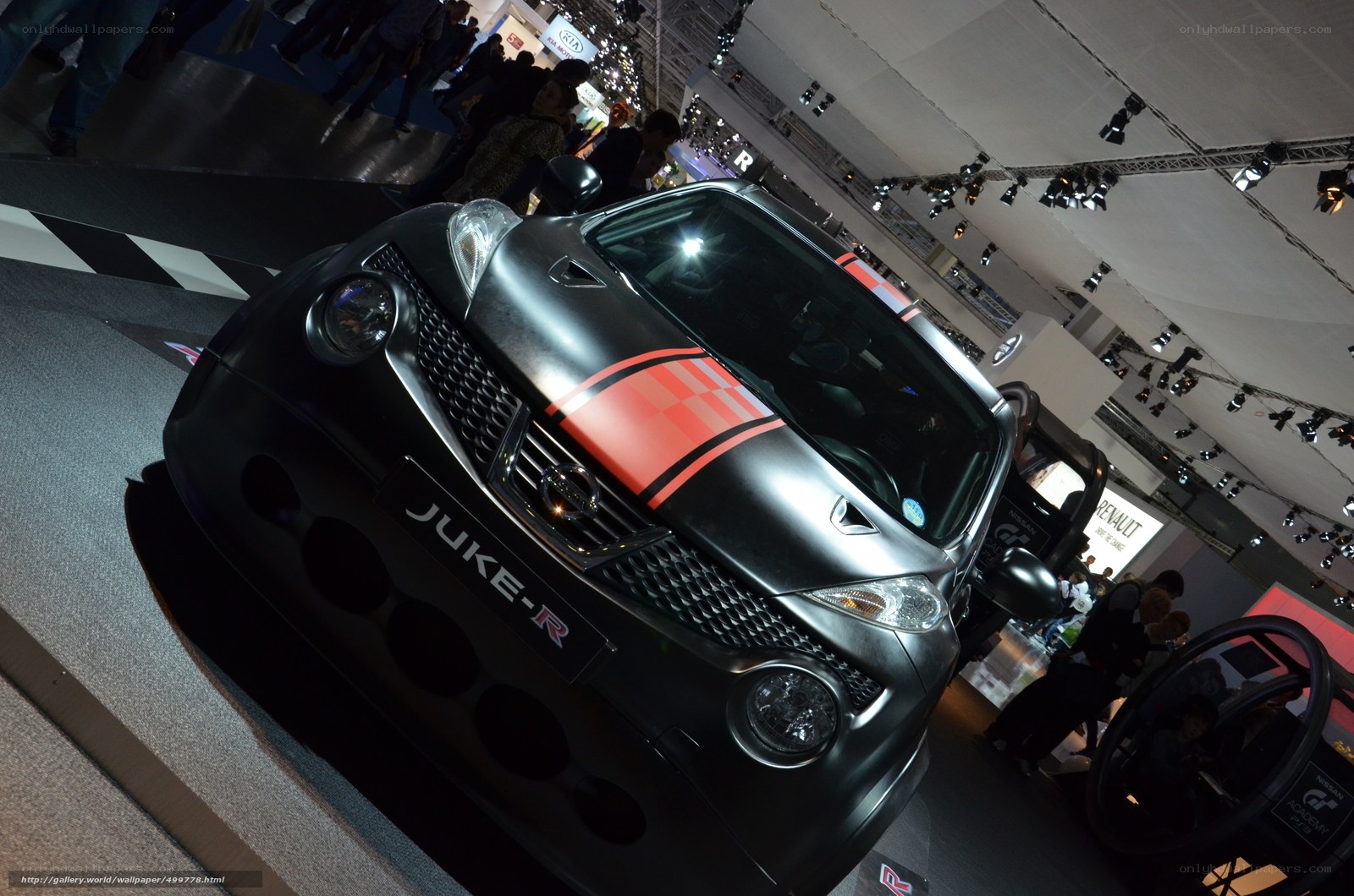 Nissan Juke-R on display