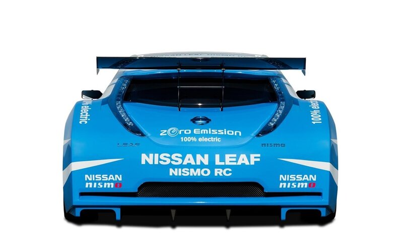 Nissan Leaf Nismo RC Race Car — Blue, Technical