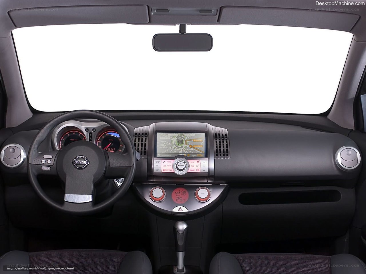 Nissan Micra interior dashboard
