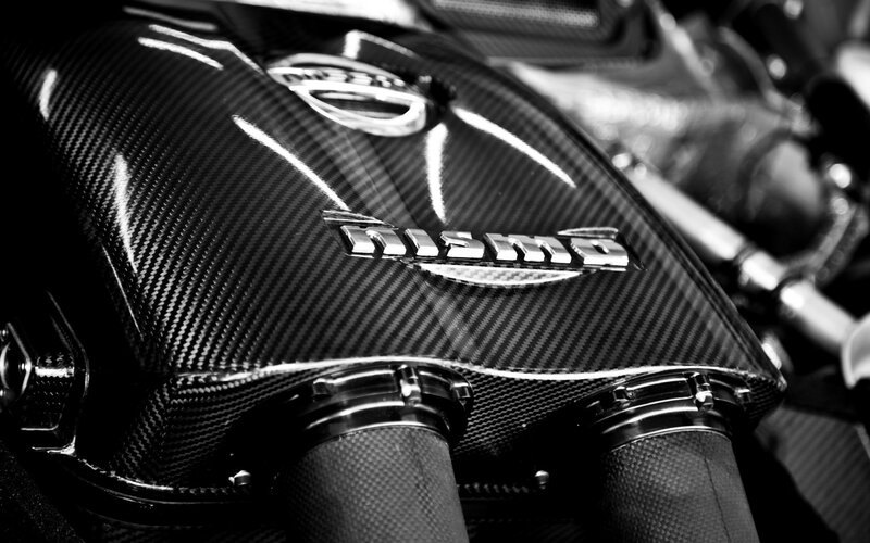 Nissan Nismo carbon fiber engine cover