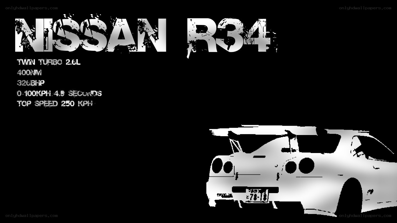 Nissan R34 GTR specifications