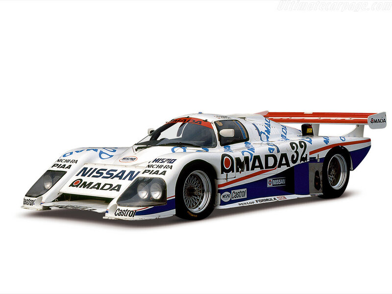 Nissan Race Car — White