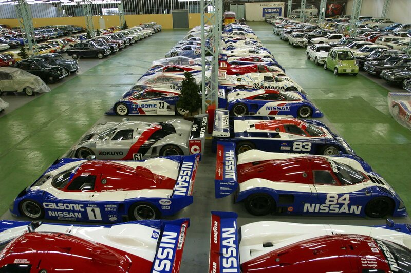 Nissan race cars collection