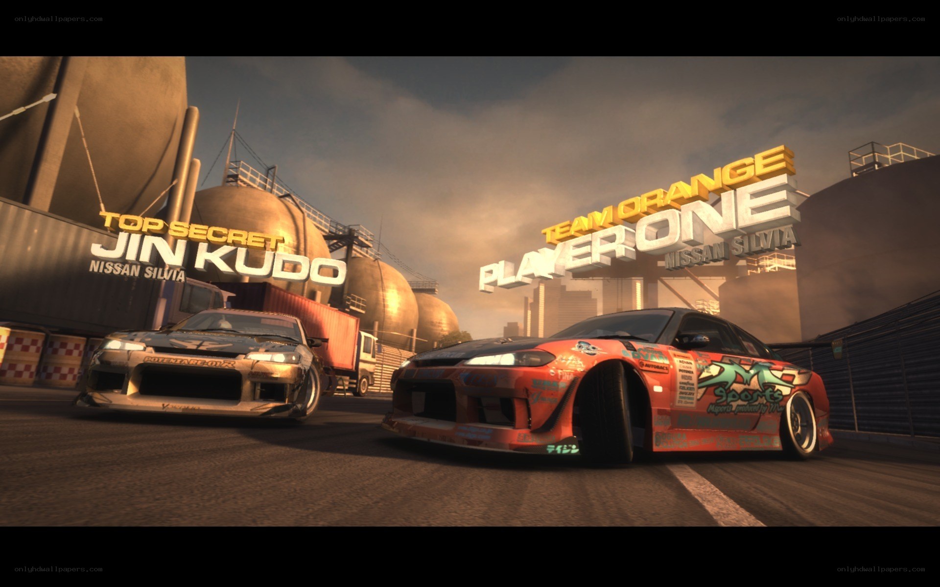 Nissan Silvia drift race