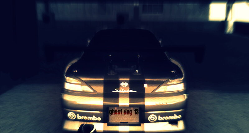 Nissan Silvia rear view