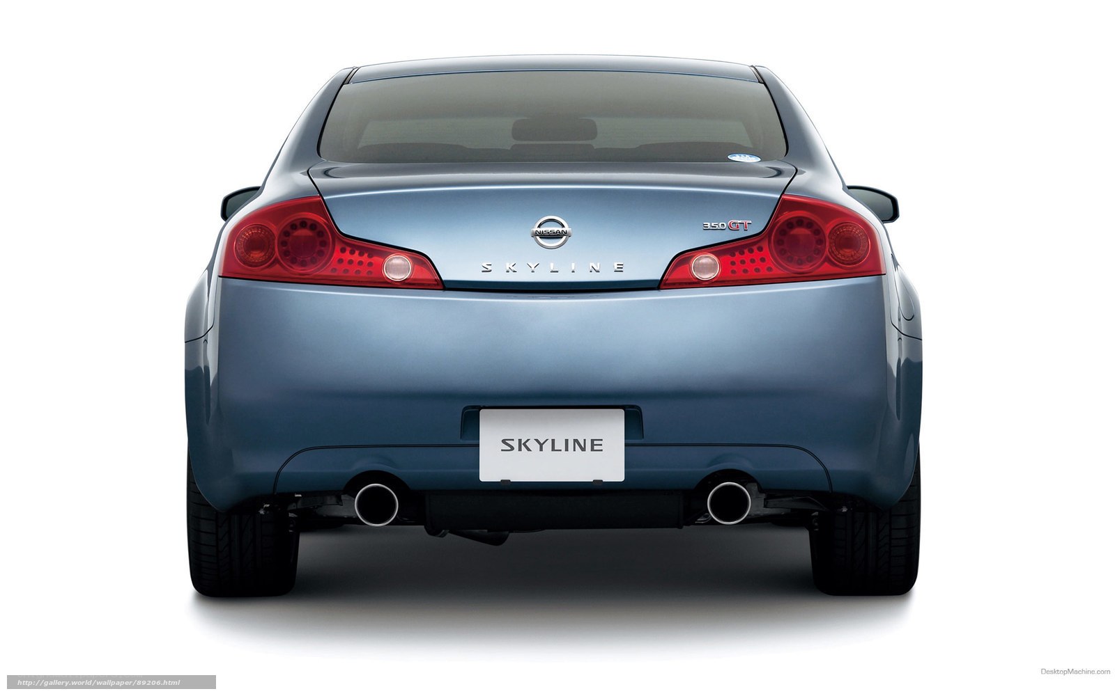 Nissan Skyline 350GT rear view