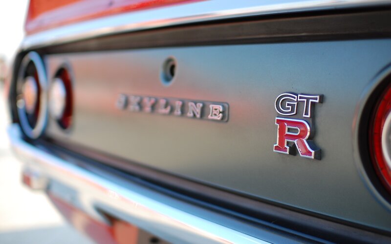 Nissan Skyline GT-R badge