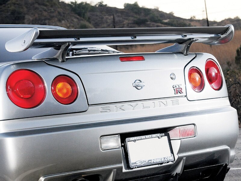 Nissan Skyline GT-R rear view