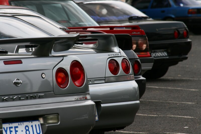 Nissan Skyline GTS25t lineup
