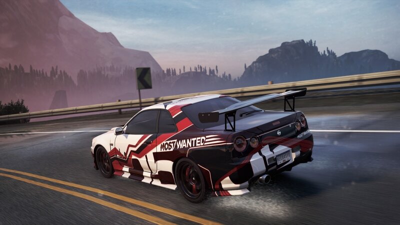 Nissan Skyline on Road