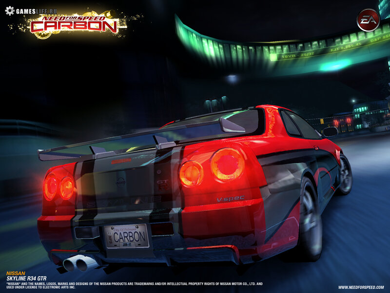 Nissan Skyline R34 GTR in Need for Speed