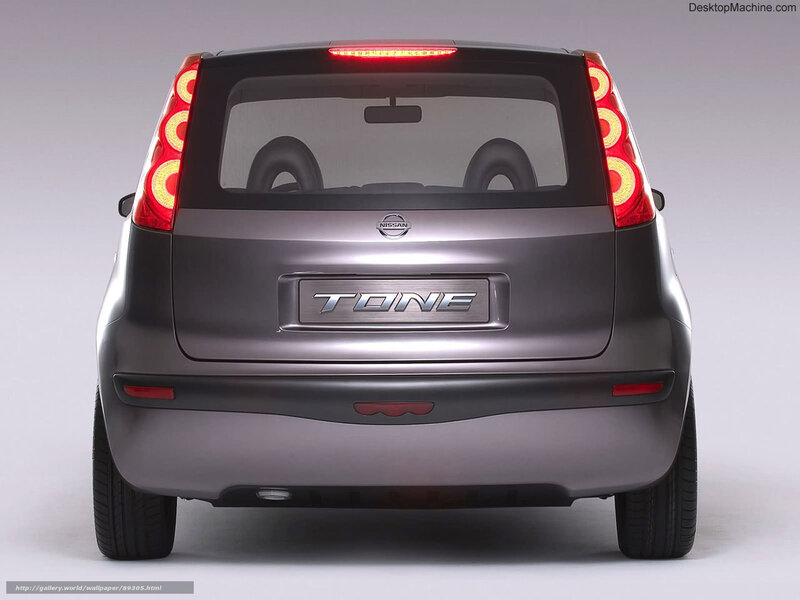Nissan Tone concept car rear view