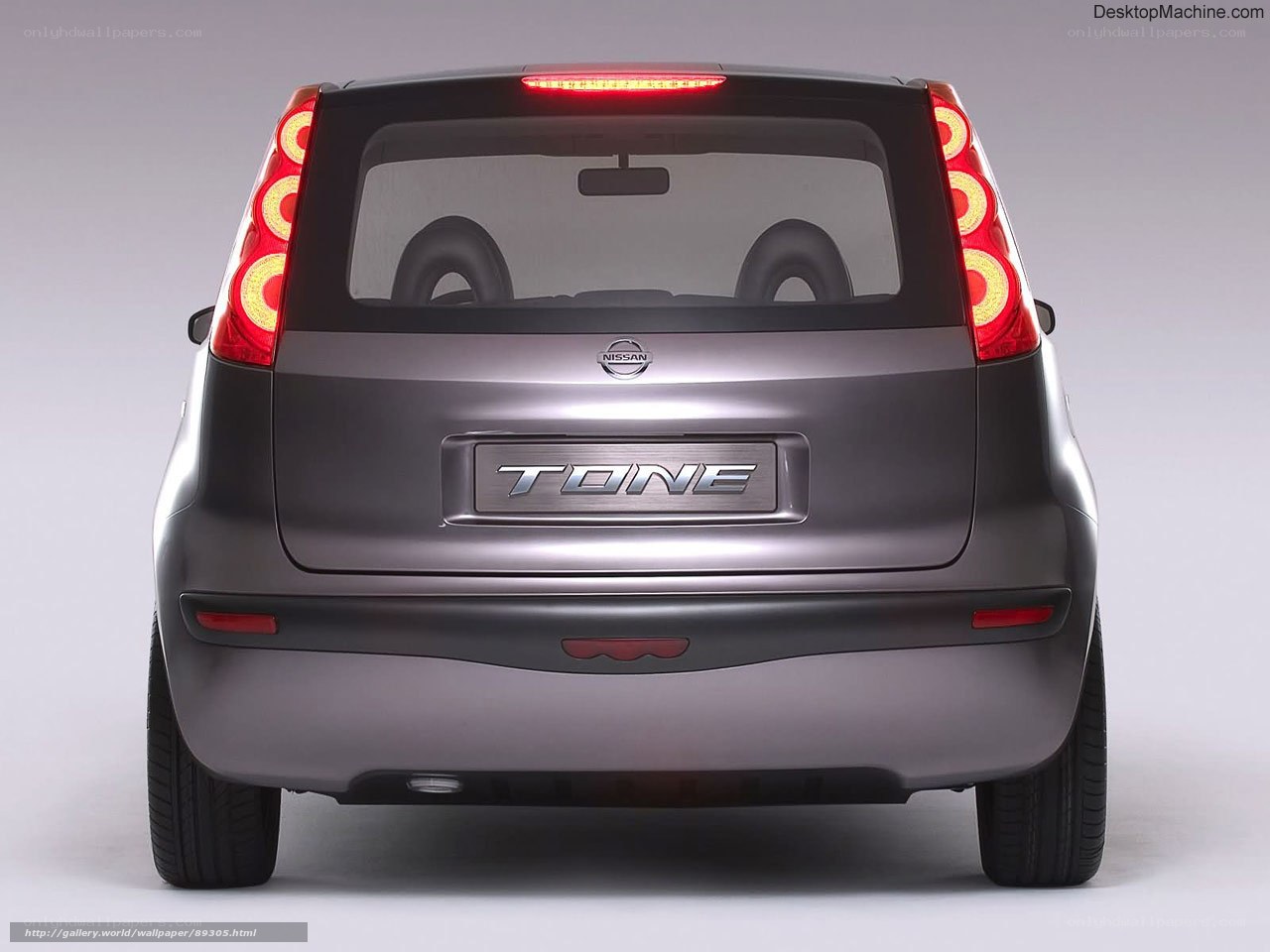 Nissan Tone concept car rear view