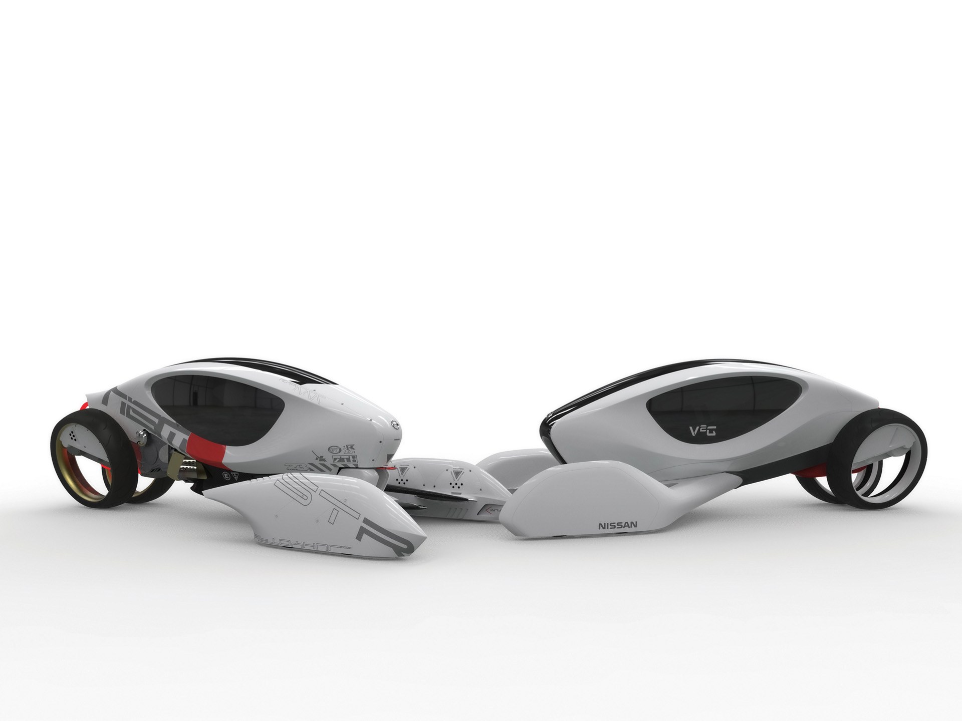 Nissan V2G concept vehicles