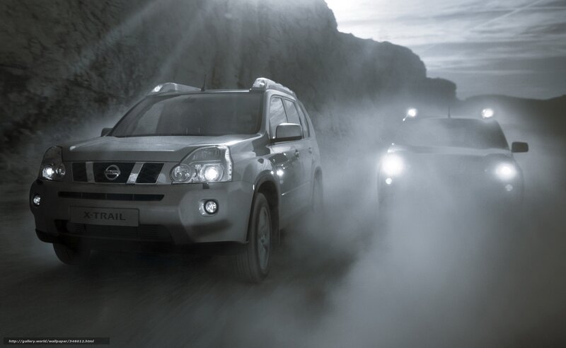 Nissan X-Trail off-road convoy