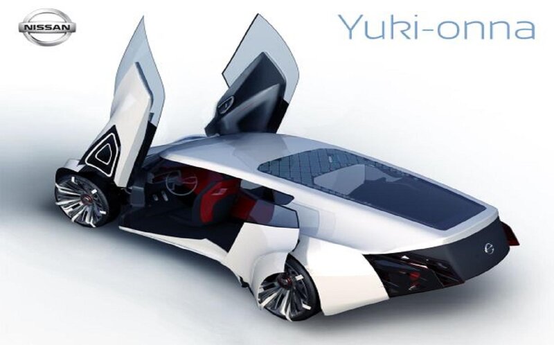 Nissan Yuki-onna Concept Car — White