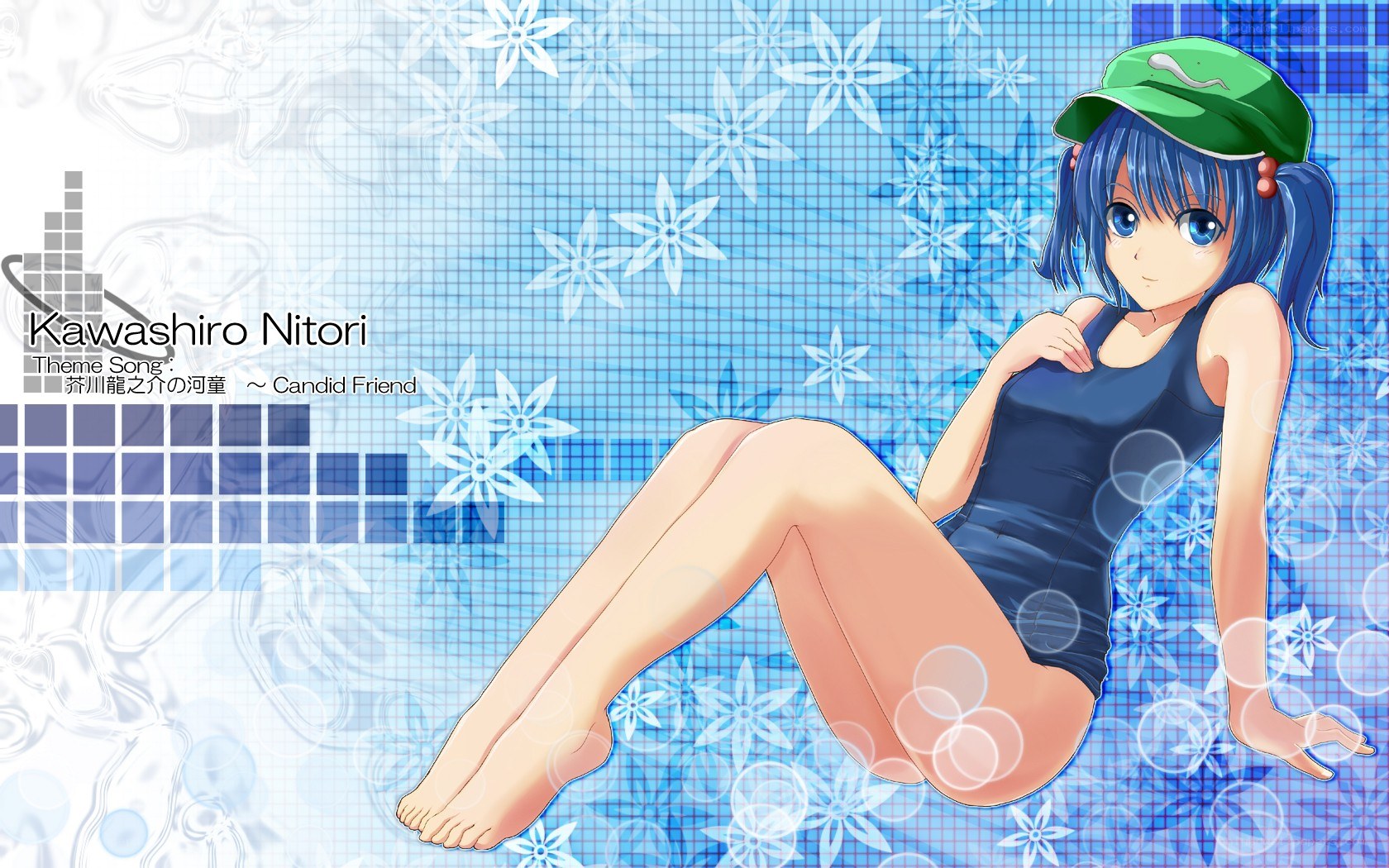 Nitori in a swimsuit