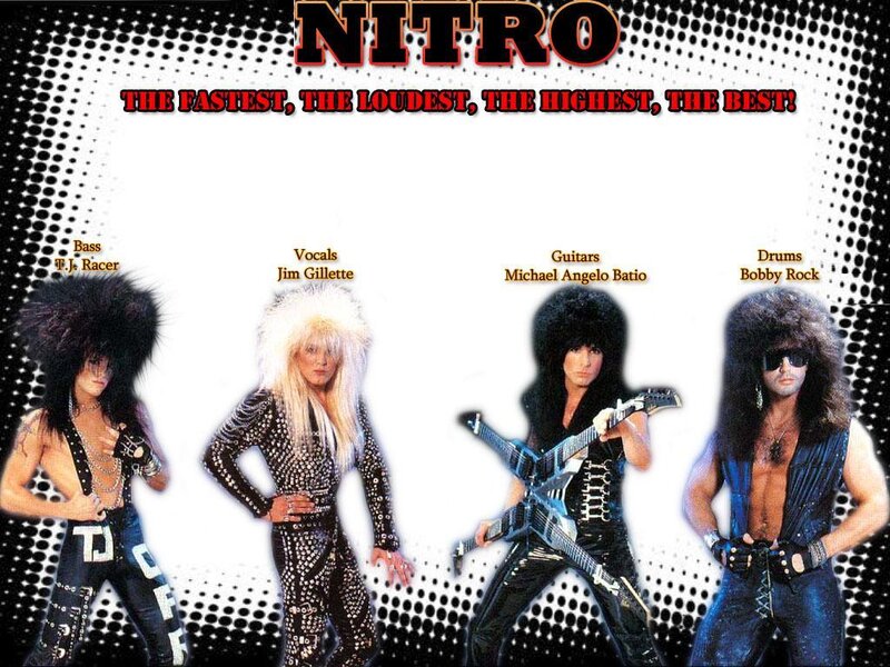Nitro band promotional poster