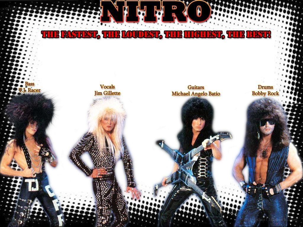 Nitro band promotional poster