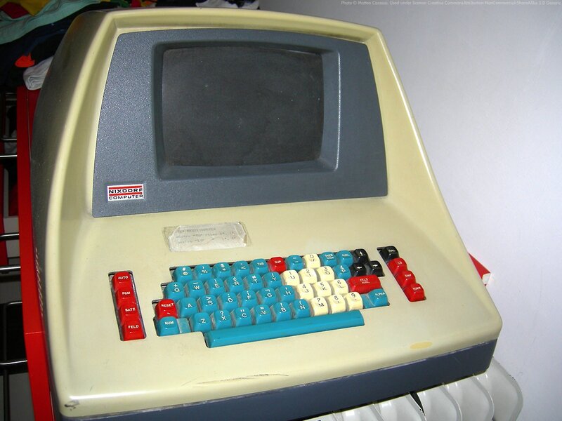 Nixdorf computer terminal