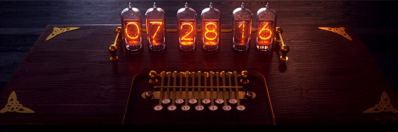 Nixie Tube Clock and Typewriter