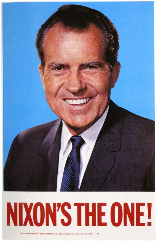 Nixon campaign poster