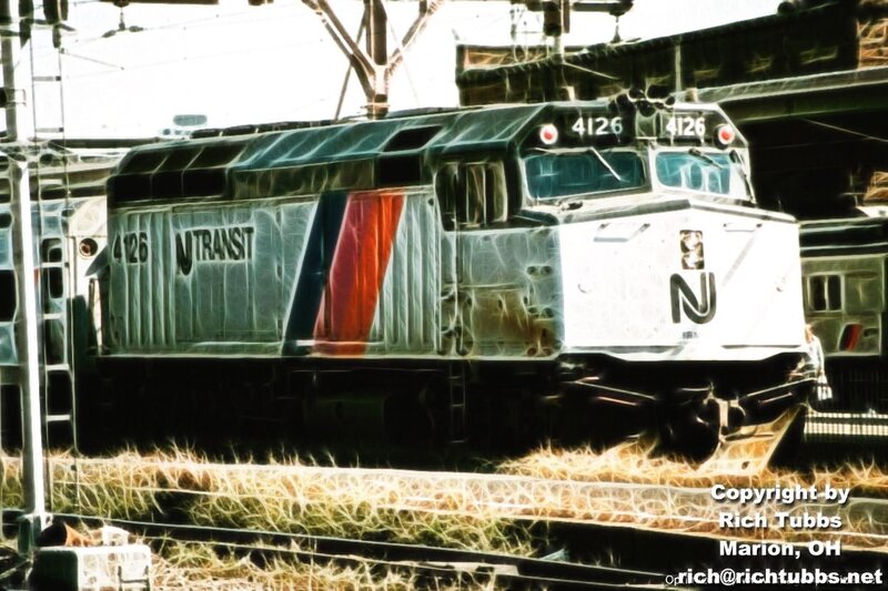 NJ Transit locomotive 4126