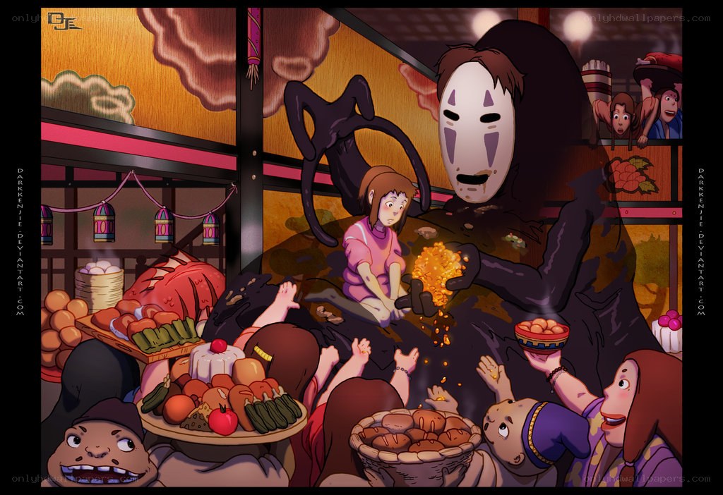 No-Face at the bathhouse