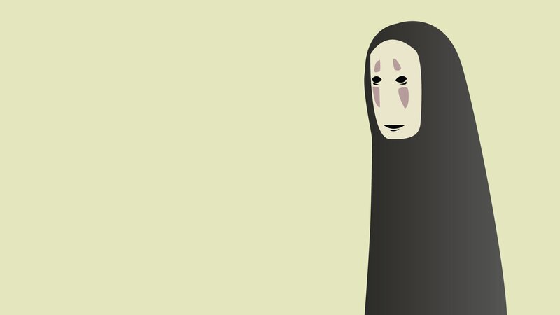 No-Face Character — Beige