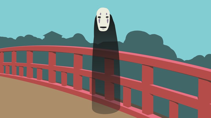 No-Face on a Bridge