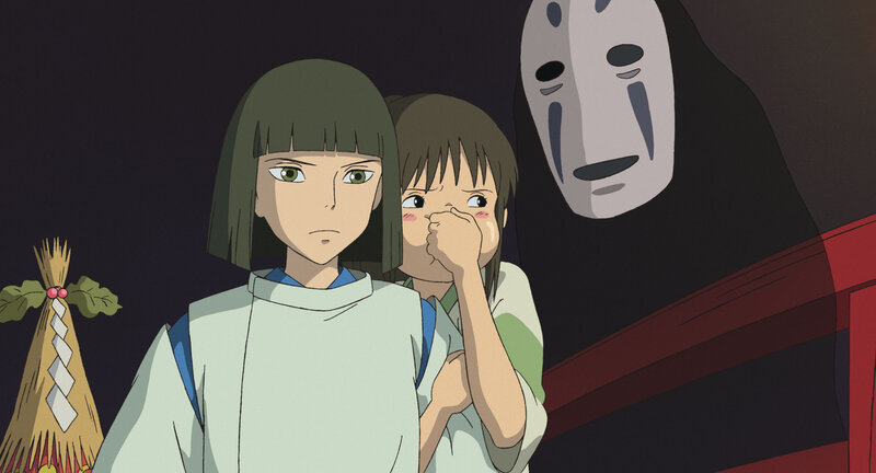 No-Face with children