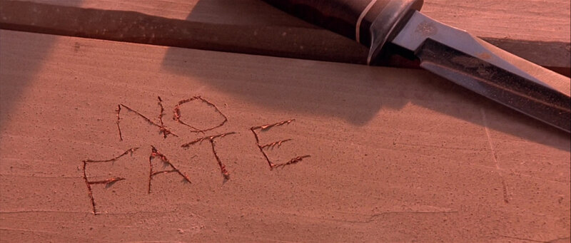 No Fate carved in sand