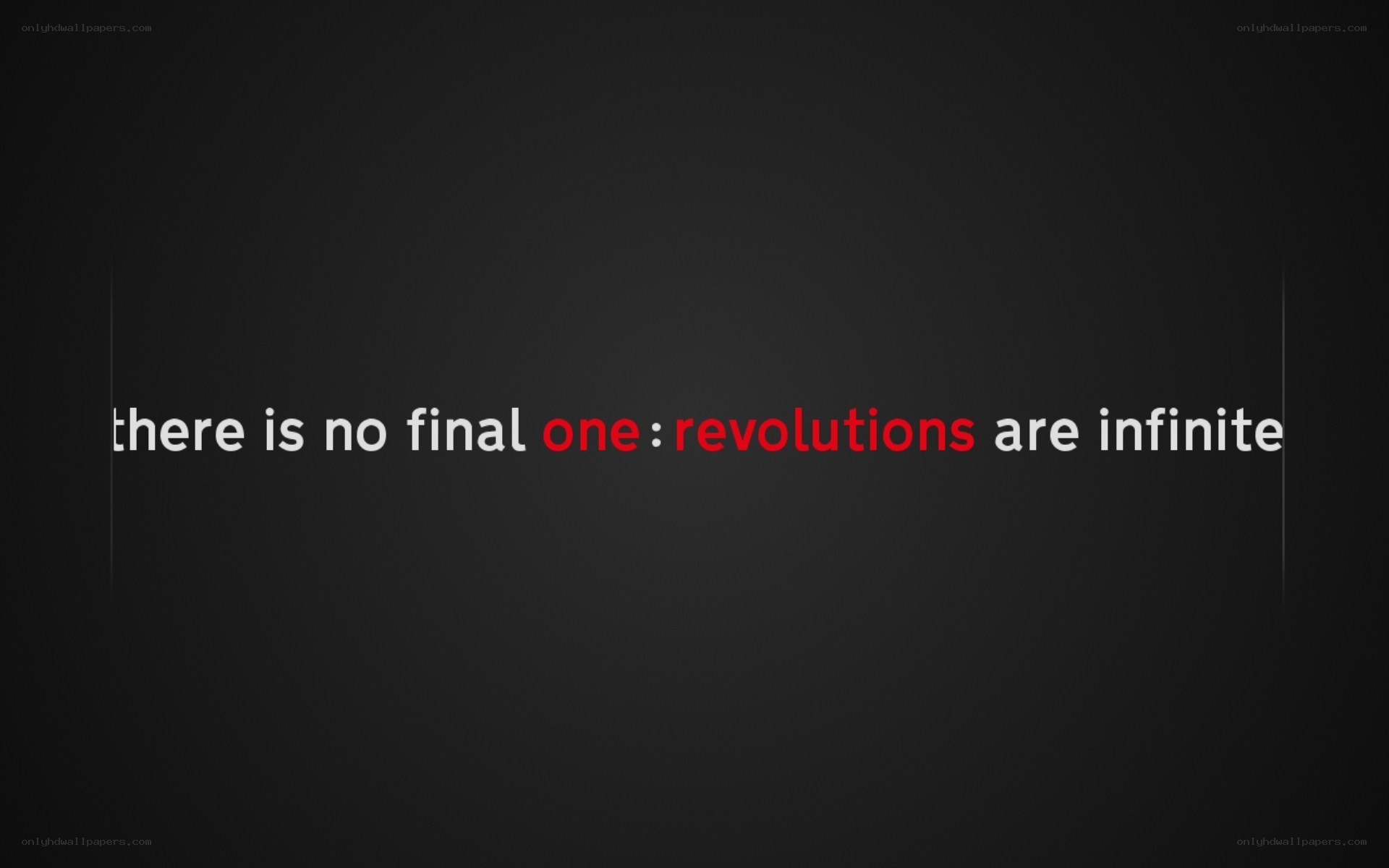no final one revolutions infinite