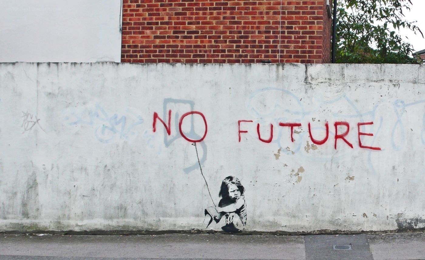 No Future graffiti art