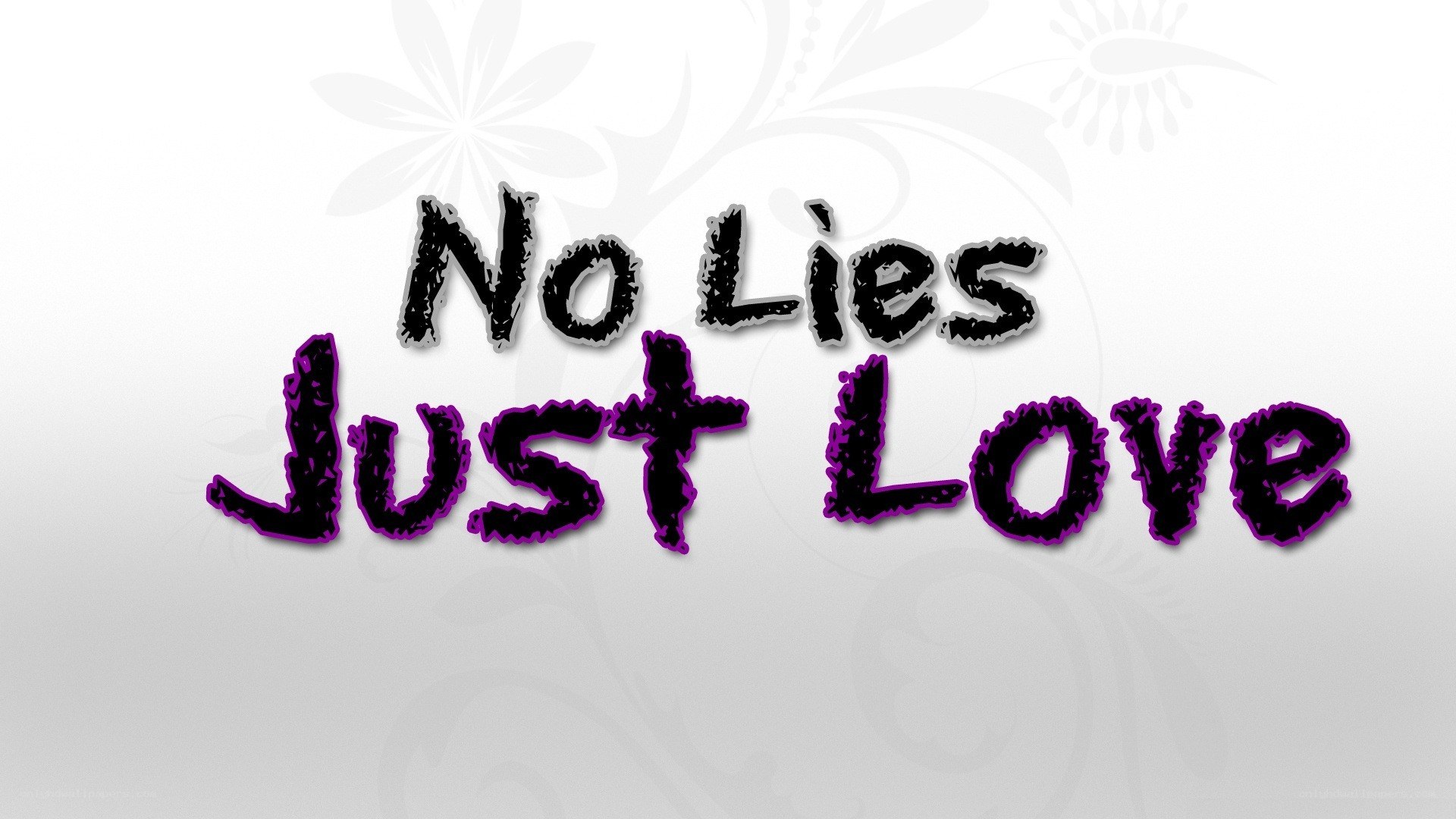 No Lies Just Love